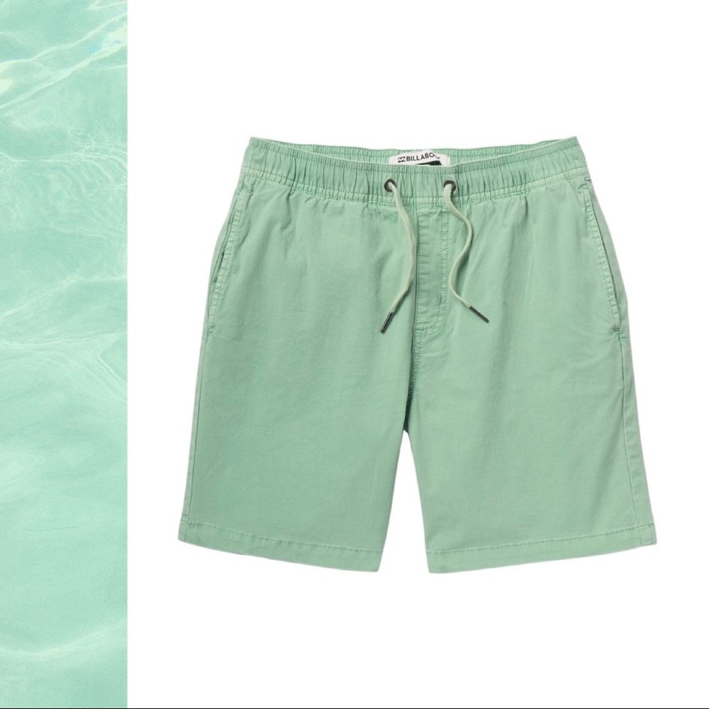 🌕 SOLD. 🌴 Cool Mint Lay Back Larry Cotton Shorts